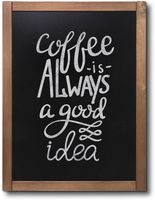 Syna Natura Krijtbord Wandmontage Classic Donkerbruin 60 X 80 cm - CHBELB60X80