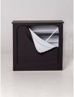 Syna Zwarte Print met Ritssluiting voor Achterzijde Counter Impress - CIM-BPZ