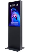Syna Digitale Smart Line Totem Dubbelzijdig met 43" Samsung Scherm Zwart - DITDTOTEM43ESF