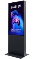 Syna Digitale Smart Line Totem Dubbelzijdig met 50" Samsung Scherm Zwart - DITDTOTEM50ESF