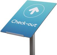 Syna Menustandaard Stick-On Print 50 X 70 cm Liggend - FB50X70GV-BW3L