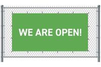 Syna Hekwerkbanner 200 X 100 cm Open Engels Groen - FBG200-100-I681