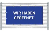 Syna Hekwerkbanner 200 X 100 cm Open Duits Blauw - FBG200-100-I691
