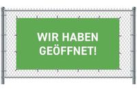 Syna Hekwerkbanner 200 X 100 cm Open Duits Groen - FBG200-100-I693