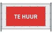 Syna Hekwerkbanner 200 X 100 cm te Huur Nederlands Rood - FBG200-100-I763
