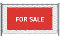 Syna Hekwerkbanner 200 X 100 cm te Koop Engels Rood - FBG200-100-I775