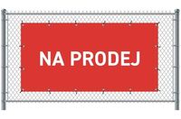 Syna Hekwerkbanner 200 X 100 cm te Koop Tsjechisch Rood - FBG200-100-I787