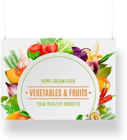 Syna Overhead Banners 100 X 140 cm KAPA® 5 mm Dubbelzijdig - FBH1000X1400D-KP5