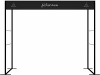 Syna FFWBANBL300X30 FlexFrame Banner 300 x 30 cm Zwart