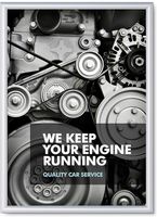 Syna 25 mm Kliklijst Rechte Hoeken 50 X 70 cm Brandwerend B1 - KR50X70G25B1