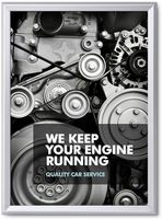 Syna 32 mm Kliklijst Rechte Hoeken 50 X 70 cm Brandwerend B1 - KR50X70G32B1