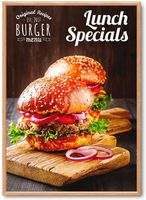 Syna 25 mm Kliklijst Rechte Hoeken A0 Hout - KRA0G25LB