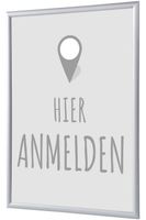 Syna Kliklijst A1 Complete Set hier Melden Grijs Duits - KRA1G25LPPI450