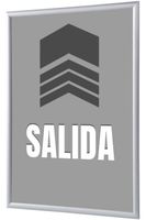 Syna Kliklijst A1 Complete Set Uitgang Grijs Spaans - KRA1G25LPPI476