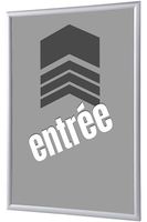 Syna Kliklijst A1 Complete Set Ingang Grijs Frans - KRA1G25LPPI587