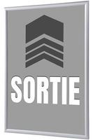 Syna Kliklijst A1 Complete Set Uitgang Grijs Frans - KRA1G25LPPI590