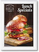 Syna 25 mm Kliklijst Rechte Hoeken A4 Wit - KRA4G25C9003