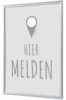 Syna Kliklijst A4 Complete Set hier Melden Grijs Nederlands - KRA4G25LPPI449