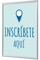 Syna Kliklijst A4 Complete Set hier Melden Blauw Spaans - KRA4G25LPPI455