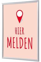 Syna Kliklijst A4 Complete Set hier Melden Rood Nederlands - KRA4G25LPPI457