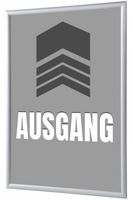 Syna Kliklijst A4 Complete Set Uitgang Grijs Duits - KRA4G25LPPI475