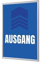 Syna Kliklijst A4 Complete Set Uitgang Blauw Duits - KRA4G25LPPI479