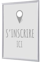 Syna Kliklijst A4 Complete Set hier Melden Grijs Frans - KRA4G25LPPI584