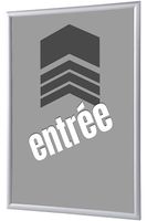 Syna Kliklijst A4 Complete Set Ingang Grijs Frans - KRA4G25LPPI587