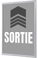 Syna Kliklijst A4 Complete Set Uitgang Grijs Frans - KRA4G25LPPI590