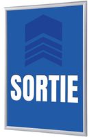 Syna Kliklijst A4 Complete Set Uitgang Blauw Frans - KRA4G25LPPI591