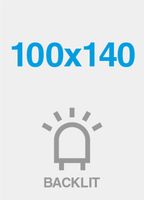 Syna Premium Backlit Film 285g/m² Satijnen Oppervlak 100 X 140 cm - LBP100X140S200