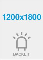 Syna Premium Backlit Film 285g/m² Satijnen Oppervlak 120 X 180 cm - LBP1200X1800S200