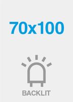 Syna Premium Backlit Film 285g/m² Satijnen Oppervlak 70 X 100 cm - LBP70X100S200