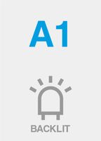 Syna Premium Backlit Film 285g/m² Satijnen Oppervlak A1 - LBPA1S200