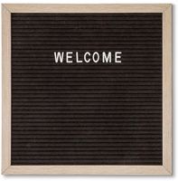 Syna Letterbord Zwart 30 X 30 cm - LEB30X30