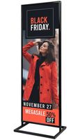 Syna Poster Display Decor Click 2xA1 Double Sided Zwart - PDCL2XA1DC9005