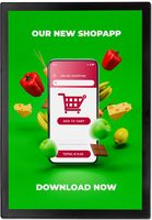 Syna Poster Frame Magnetisch Slim A2 Zwart - PEFA2C9005