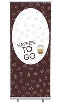 Syna Roll-Banner Budget 85 Complete Set Koffie To Go Duits - RBB085LSFI323