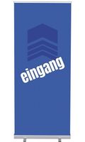 Syna Roll-Banner Budget 85 Complete Set Ingang Blauw Duits - RBB085LSFI367