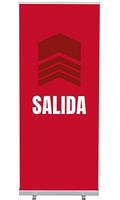Syna Roll-Banner Budget 85 Complete Set Uitgang Rood Spaans - RBB085LSFI385