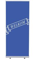Syna Roll-Banner Budget 85 Complete Set Welkom Blauw Nederlands - RBB085LSFI395