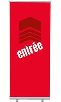 Syna Roll-Banner Budget 85 Complete Set Ingang Rood Frans - RBB085LSFI565