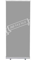 Syna Roll-Banner Budget 85 Complete Set Welkom Grijs Frans - RBB085LSFI570