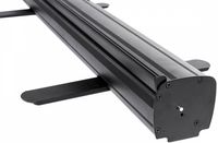 Syna Roll-Banner Challenger Zwart 85 X 200 cm 2 Voeten - RBCHB085