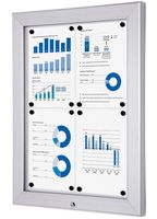 Syna Vergrendelbaar Notitiebord Outdoor Alpha SCA 4 X A4 - SCA4XA4