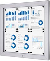 Syna Vergrendelbaar Notitiebord Outdoor Alpha SCA 6 X A4 - SCA6XA4