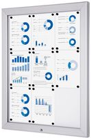 Syna Vergrendelbaar Notitiebord Outdoor Alpha SCA 9 X A4 - SCA9XA4