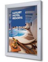 Syna Vergrendelbare Poster Case Gegalvaniseerde Achterwand 50 X 70 cm - SCPX50X70