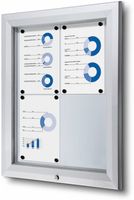 Syna Vergrendelbaar Notitiebord Outdoor 4x A4 - SCT4XA4PH