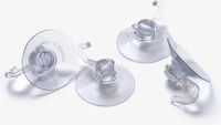 Syna Zuignappen met Haken voor Raambevestiging - SUCTIONCUPS